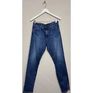 Adriano Goldschmied Farrah Skinny Size 31R High Rise Ankle Dark Wash Jeans